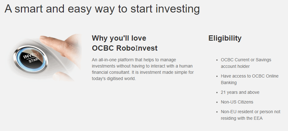 OCBC roboinvest thematic investing (step 1)