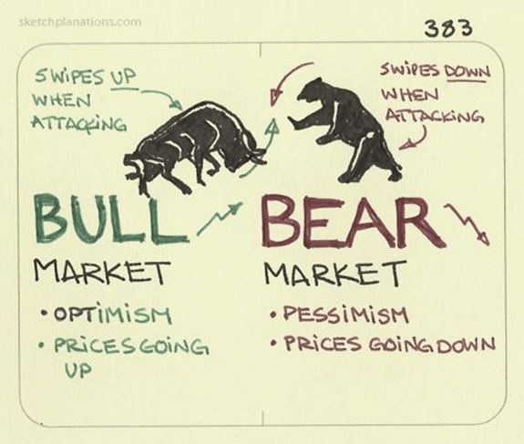 Basic Investing terms (bull and bear market)