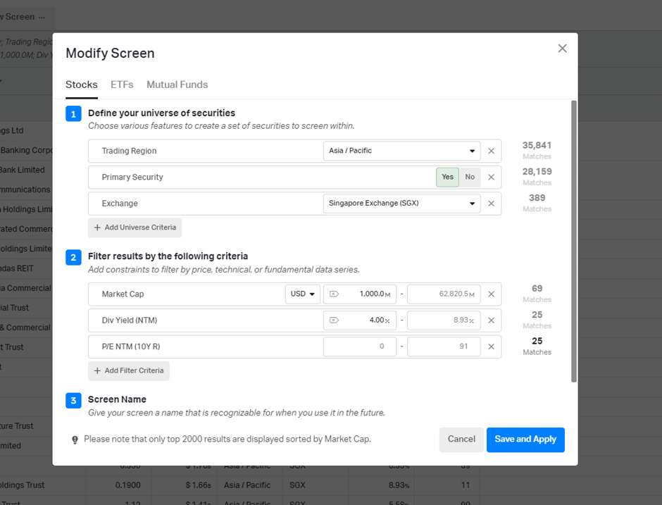 Yahoo Finance alternative. Functionality comparison with Koyfin